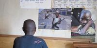 A former child-soldier in a centre for former child soldiers, Kivu, eastern DRC, March 2011.） (c)AI